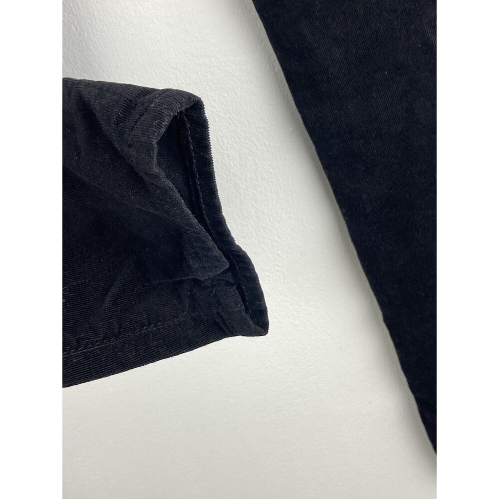 Adriano Goldschmied The Legging Super Skinny Black Corduroy Pant Size 28X30 1061 - Picture 15 of 15